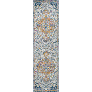 Lorena Ornate Boho Medallion Area Rug